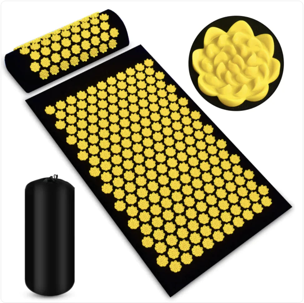 Acupressure Massage Mat Set